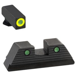 Ameriglo Glock Trooper Night Sight Set MOS Compatible For Glock 1719 22 23 24 26 27 33 34 35 Gen 1-4