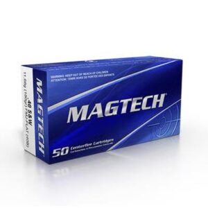 MagTech Handgun Ammunition .40 S&W 180gr FMJ 990 fps 1000/ct Case(20-50/ct Boxes)