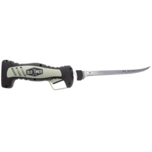Old Timer Lithium Ion Electronic Fillet Knife 8" Blade Black