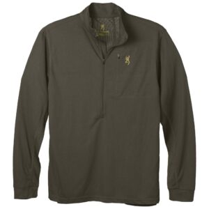 Browning Early Season 3/4 Zip Shirt Major Brown S