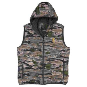 Browning Packable Puffer Hooded Vest Ovix S