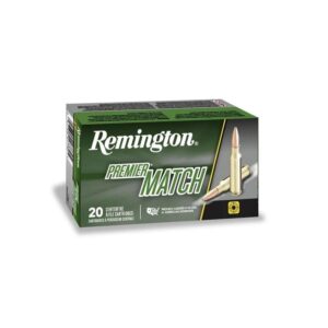 Remington Premier Match Rifle Ammunition .223 Rem 69 gr OTM 3000 fps 20/ct