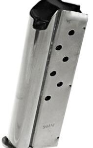 Ruger Officer Style SR1911 Stainless Steel Magazine  9mm Luger 7/rd