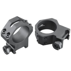 Weaver 4-Hole Tactical Picatinny Aluminum Scope Rings 30mm High Matte