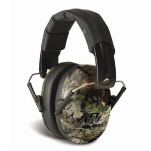 Walker's Pro Low Profile Folding Passive Earmuff- Mossy Oak