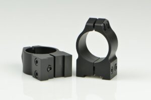 Warne Maxima Fixed (16mm Dovetail) Scope Ringmount with Grooved Receiver Fits CZ527 1" Medium Matte