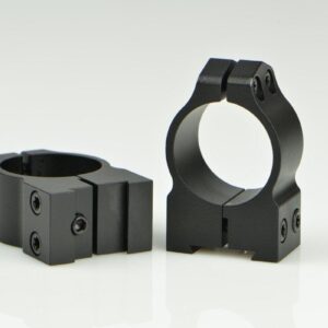 Warne Maxima Fixed (16mm Dovetail) Scope Ringmount with Grooved Receiver Fits CZ527 1" Medium Matte