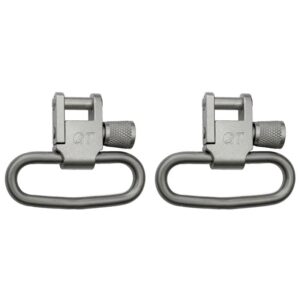 Grovtec 1.25" Locking Swivel Set Silver 2/ct