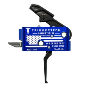 TriggerTech Special Edition Independence Day Competitive Rifle Trigger for AR-15 3lbs Flat Black