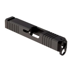 BRN IRON SIGHT SLIDE FOR GEN 1-4 GLOCK 26, BLACK NITRIDE