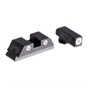 YELLOW/GREEN SIGHT SET FOR GLOCK SMALL FRAME