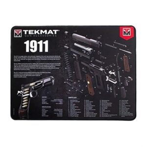 TEKMAT ULTRA 20 1911 3D GUN CLEANING MAT BLACK