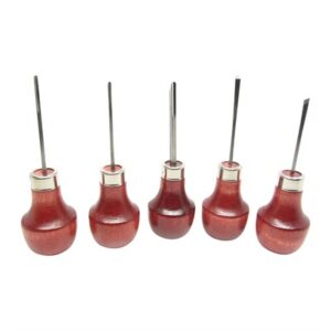 #107M SUB MINI PALM WOODCARVING 5 PIECE SET