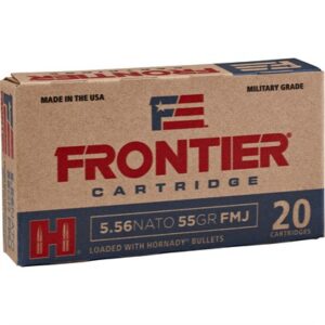FRONTIER 5.56 NATO 68GR MATCH BOAT TAIL HOLLOW POINT 20/BOX
