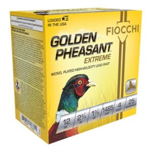 GOLDEN PHEASANT EXTREME 12 GAUGE2-3/4'' 1-3/8OZ #4 SHOT25/BOX