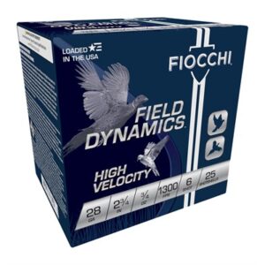 UPLAND GAME 28 GAUGE 2-3/4'' 3/4OZ #6 SHOT 25/BOX