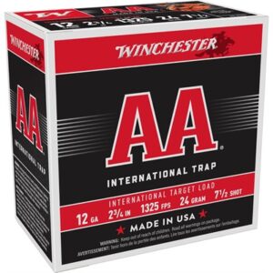 AA INTERNATIONAL 12 GAUGE 2-3/4'' 7/8 OZ #7.5 SHOT 25/BOX