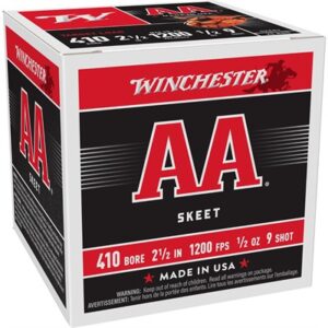 AA SKEET 410 BORE 2-1/2'' 1/2OZ #9 SHOT 25/BOX