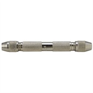 DOUBLE-ENDED PIN VISE,  NICKEL PLATED, NO. 90