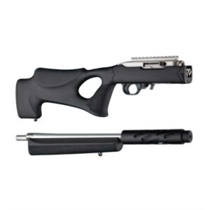 RUGER 10/22 TAKEDOWN STOCK THUMBHOLE RUBBER BLK