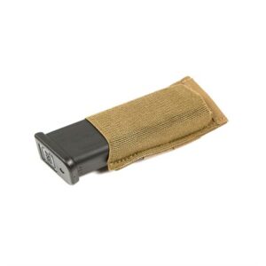SINGLE PISTOL MAG POUCH MOLLE MOUNT COYOTE BROWN