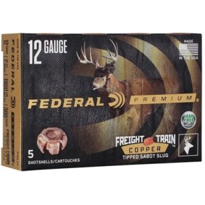 FREIGHT TRAIN  12 GA 2.75'' 300GR COPPER TIP SABOT SLUG 5/BOX