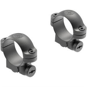 RING MOUNTS RUGER #1 & 77/22 1-IN LOW MATTE