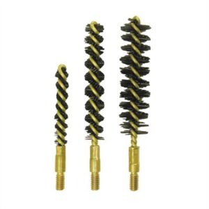 NYLON RIFLE BORE BRUSH, 22 CALIBER, 8-32M, 12 PACK