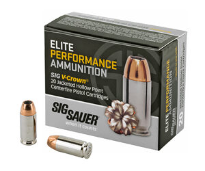 SIG AMMO 40SW 180GR JHP 20/200