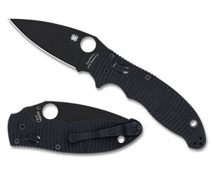 SPYDERCO MANIX 2 SALT MC 3.37" BLK