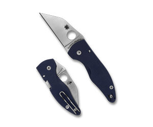 SPYDERCO MICROJIMBO G10 2.45" BLUE