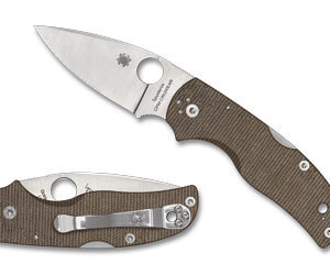 SPYDERCO NATIVE 5 2.95" BRN CANVAS