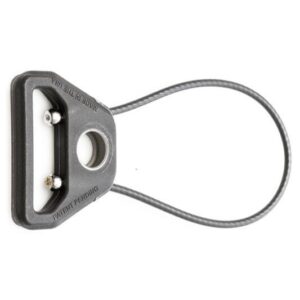 Blue Force Gear Molded Universal Wire Loop Sling Attachment Push Button 2.75" Black