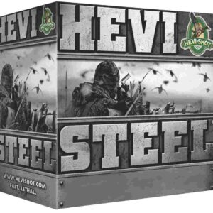 HEVI-Shot HEVI-Steel Shotshells 12 ga 3-1/2"" 1-3/8 oz  1550 fps #1 25/Box