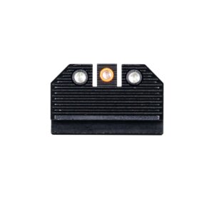 Night Fision Optics Ready Stealth Night Sight Set Orange Front Black Back for Walther