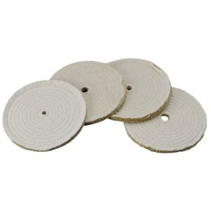 SISAL POLISHING WHEEL, 8'' X .375'', 1/2'' ARBOR