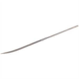 THREE SQUARE 60 DEGREE BENT NEEDLE FILE MEDIUM CUT STEEL