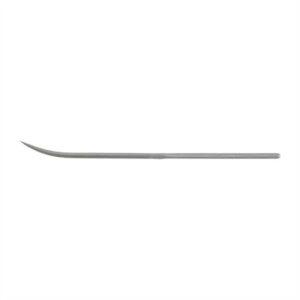 THREE SQUARE 60 DEGREE BENT NEEDLE FILE FINE CUT STEEL