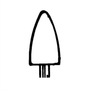 #6 (B-52) GRINDING STONE REFILL 6 PACK