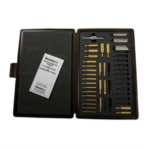 RIFLE MASTER FACING/CHAMFERING SET W/BRASS PILOTS