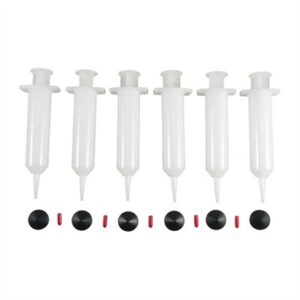 RE-USABLE SYRINGE, 30CC, 6 PACK