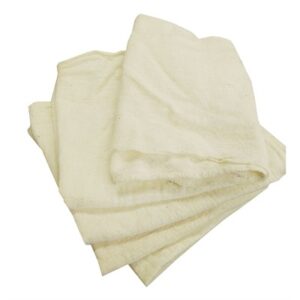 NON-DYED SHOP CLOTHS, 13''X13'', 12/PACK