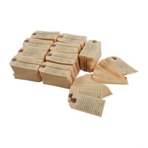 GUN PRICE TAGS, MANILLA, 1000 PACK