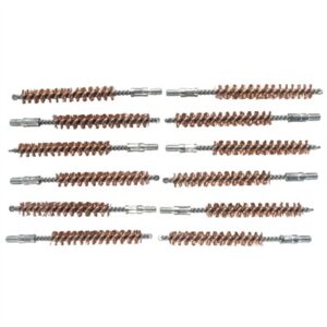 DOUBLE-TUFF BRONZE RIFLE BRUSH 30 CALIBER 12 PACK
