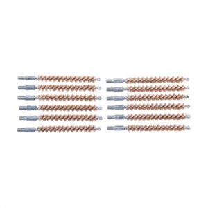 STANDARD LINE BRONZE RIFLE BRUSH 6MM-25 CALIBER 12 PACK
