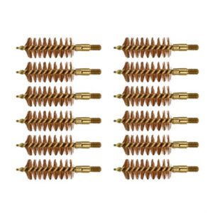 SPECIAL LINE BRUSH, BRASS, .50 CALIBER PISTOL, 12 PACK