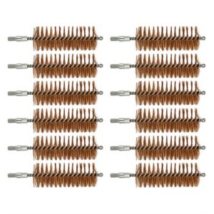CHAMBER BRUSH, BRONZE, 12 GAUGE, 8-32 THREAD, 12 PACK
