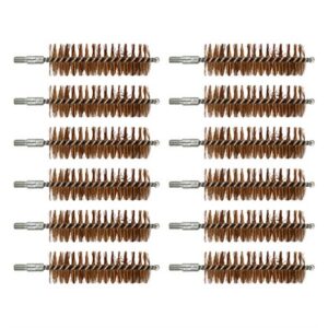 CHAMBER BRUSH, BRONZE, 20 GAUGE, 8-32 THREAD, 12 PACK