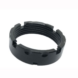 AR-15 BILLET CASTLE NUT BLACK