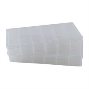 STORAGE BIN, 6 COMPARTMENT, 8-1/4''X4-1/4''X1-1/4'', 2 PACK